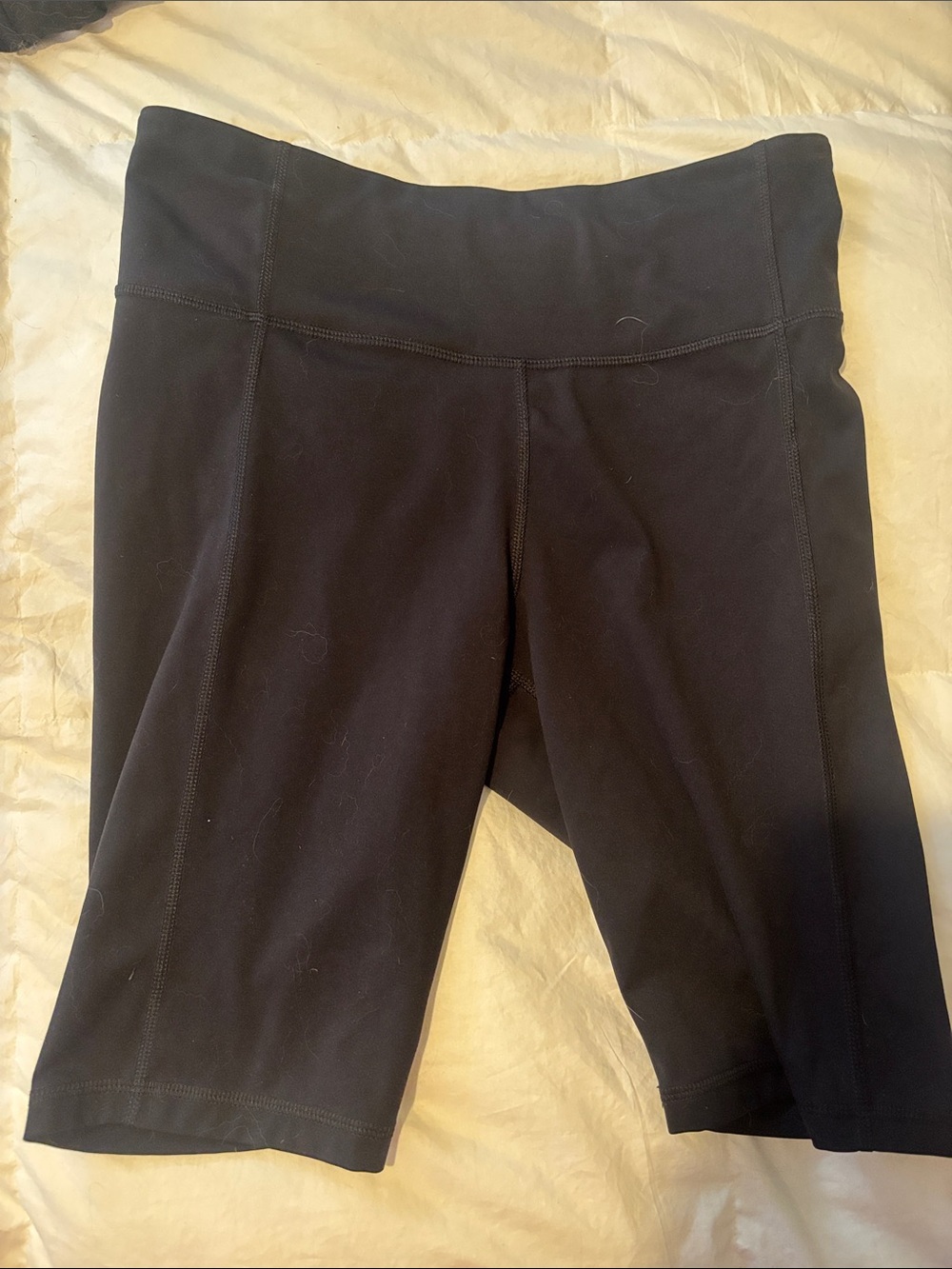 all in motion Black High-Waist Bike Shorts